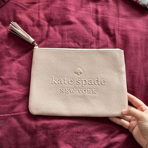 Kate Spade Tassel Pouch - Blush